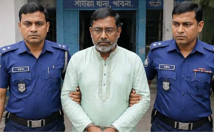 নাশকতা মামলায় সাঁথিয়ার সাবেক মেয়র মিরাজ গ্রেপ্তার